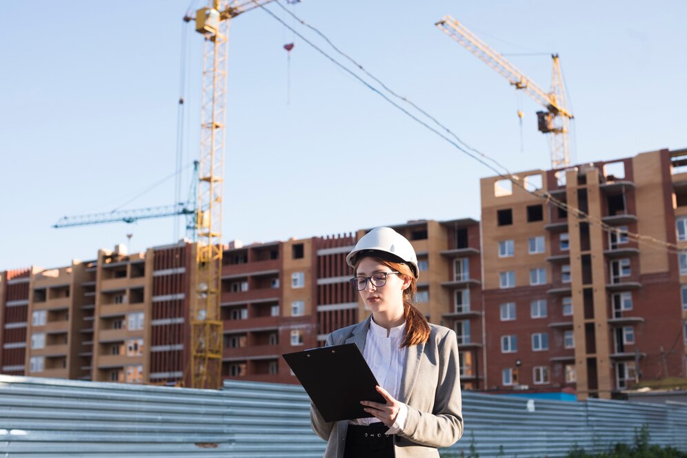 arquitecta profesional femenina