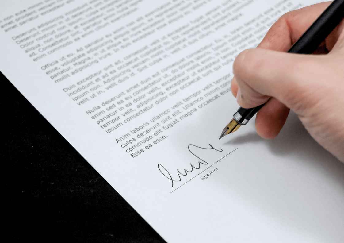 firma subvención